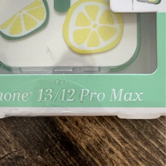 NANETTE LEPORE lemon iPhone case for 13/12pro max🍋protect your phone and lens! - Picture 3 of 6